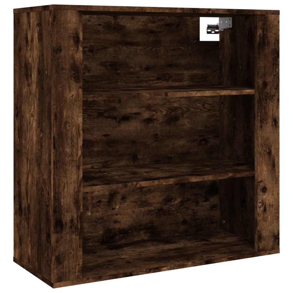 Armoire haute en bois couleur chêne