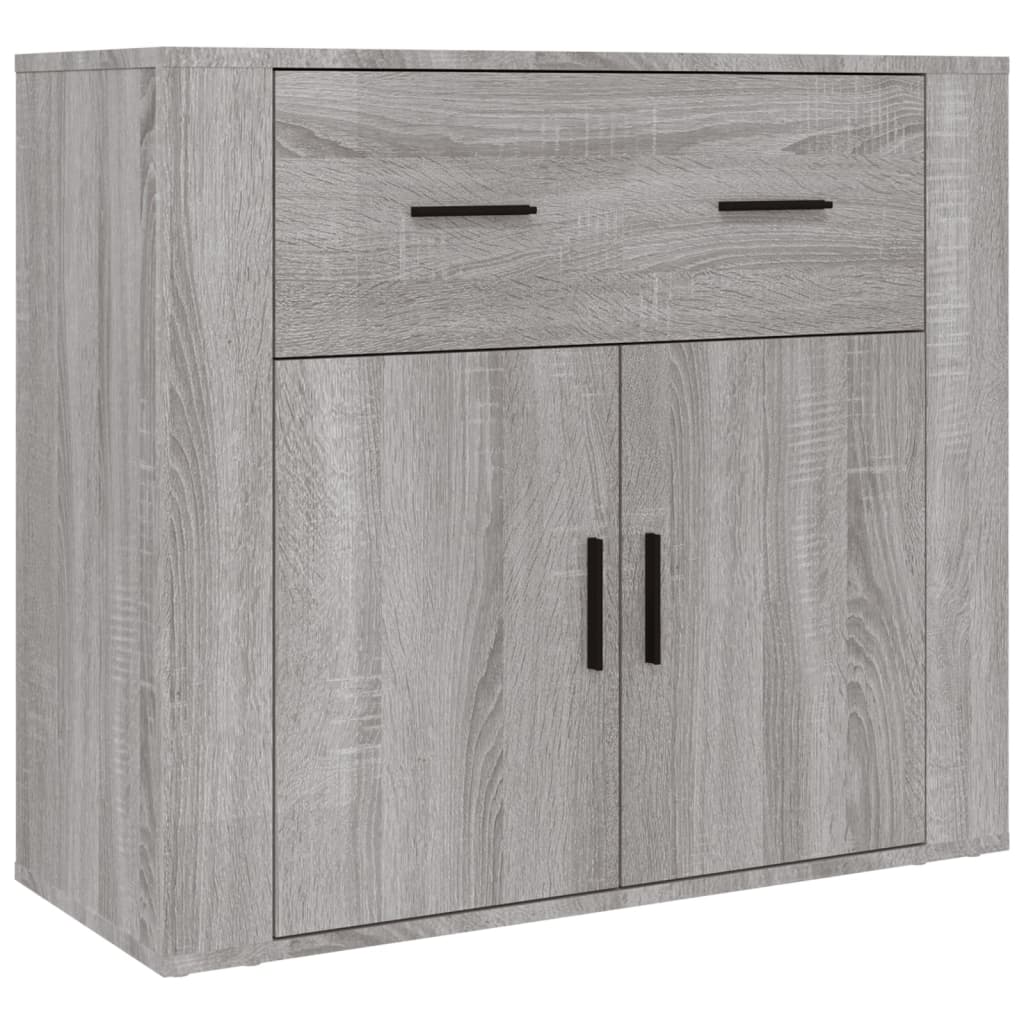 Armoire haute en bois couleur chêne