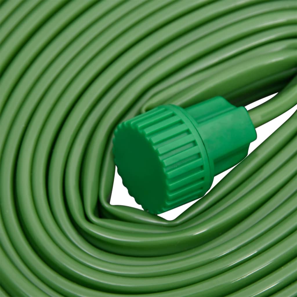 Sproeislang 3-pijps PVC 15 m groen