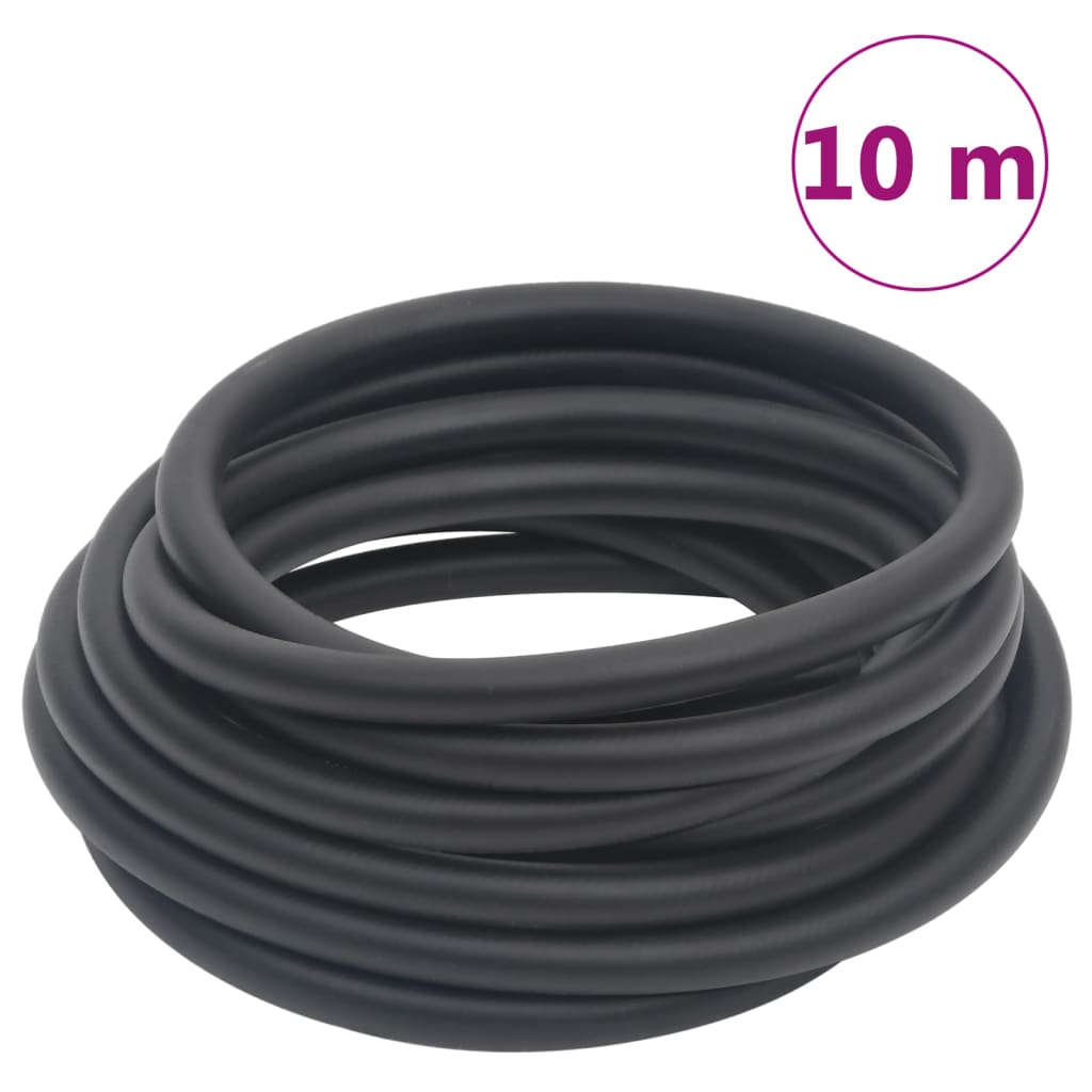 Luchtslang hybride 0,6'' 5 m rubber en PVC zwart