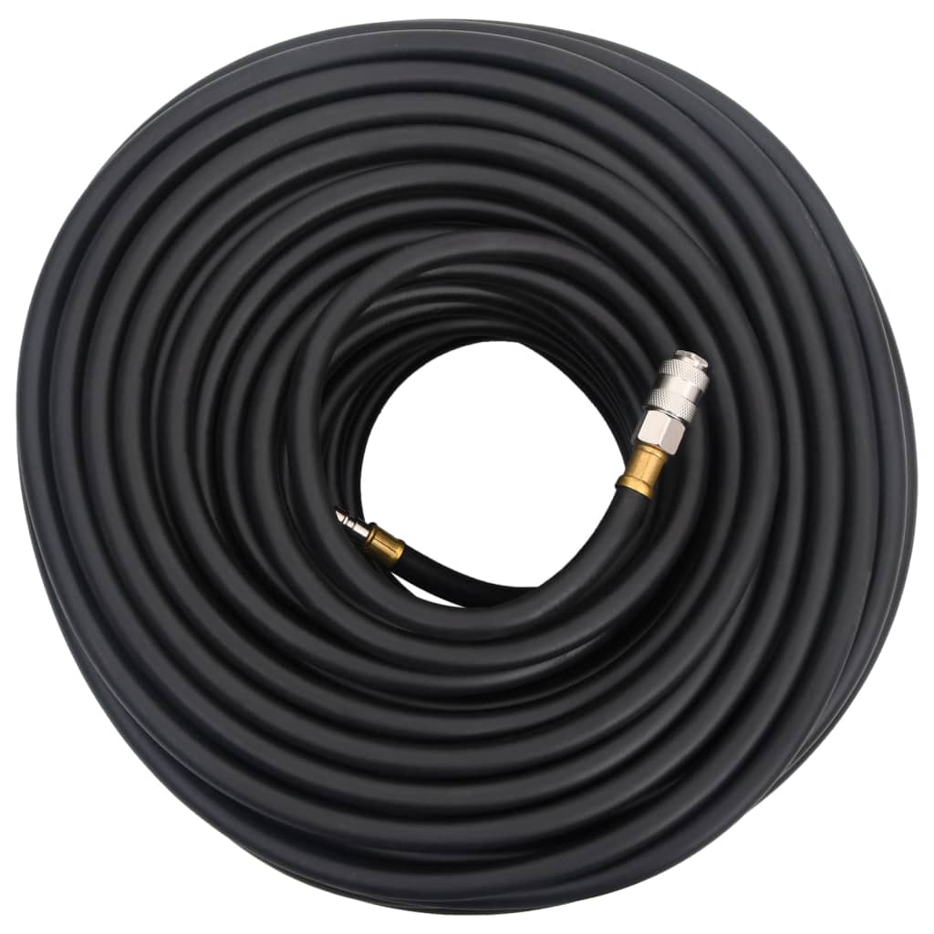 Luchtslang hybride 0,6'' 5 m rubber en PVC zwart