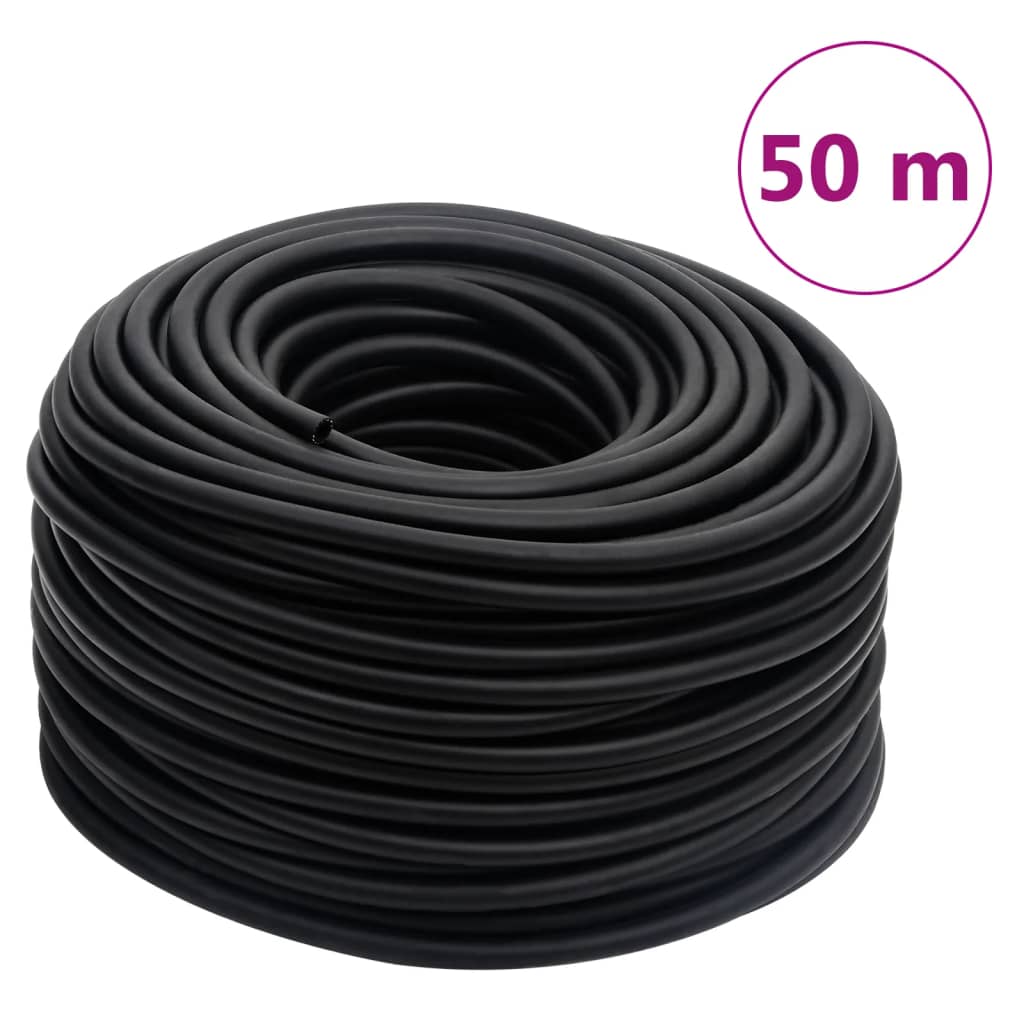 Luchtslang hybride 0,6'' 5 m rubber en PVC zwart