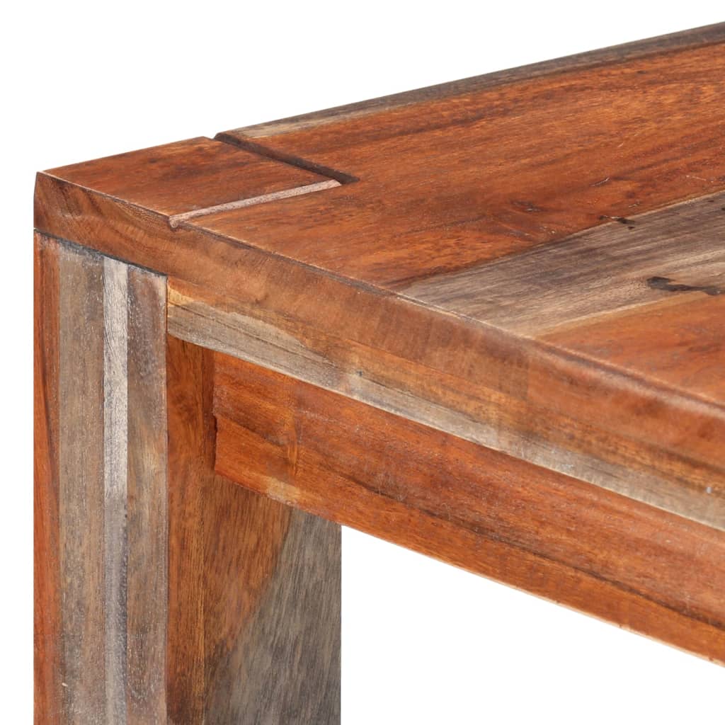 Table à manger 110x50x76 cm en bois d'acacia massif