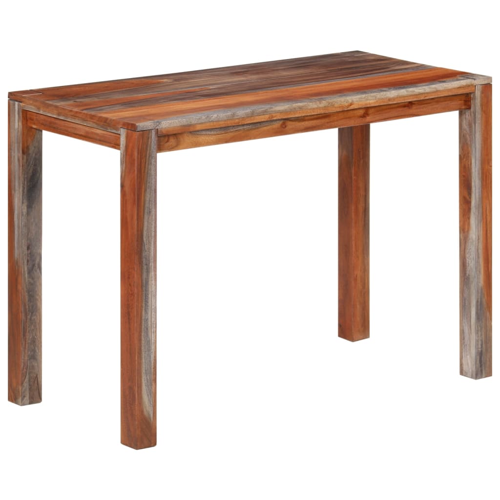 Table à manger 110x50x76 cm en bois d'acacia massif