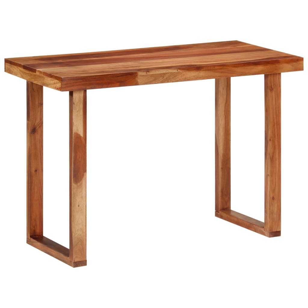 Table à manger 110x50x76 cm en bois d'acacia massif