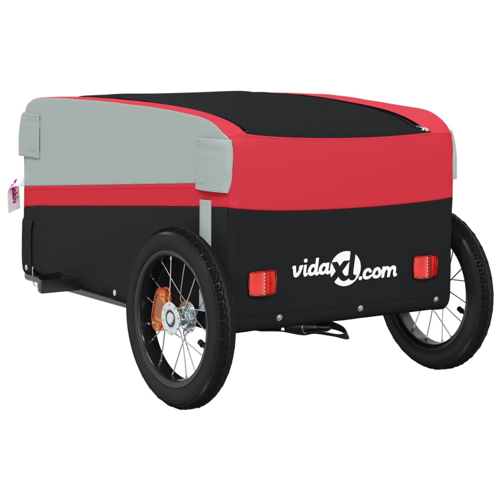 Fietstrailer 30 kg ijzer en