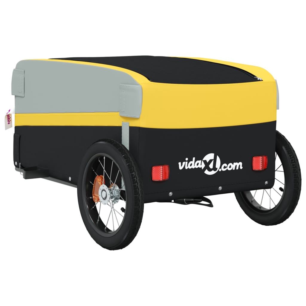 Fietstrailer 30 kg ijzer en