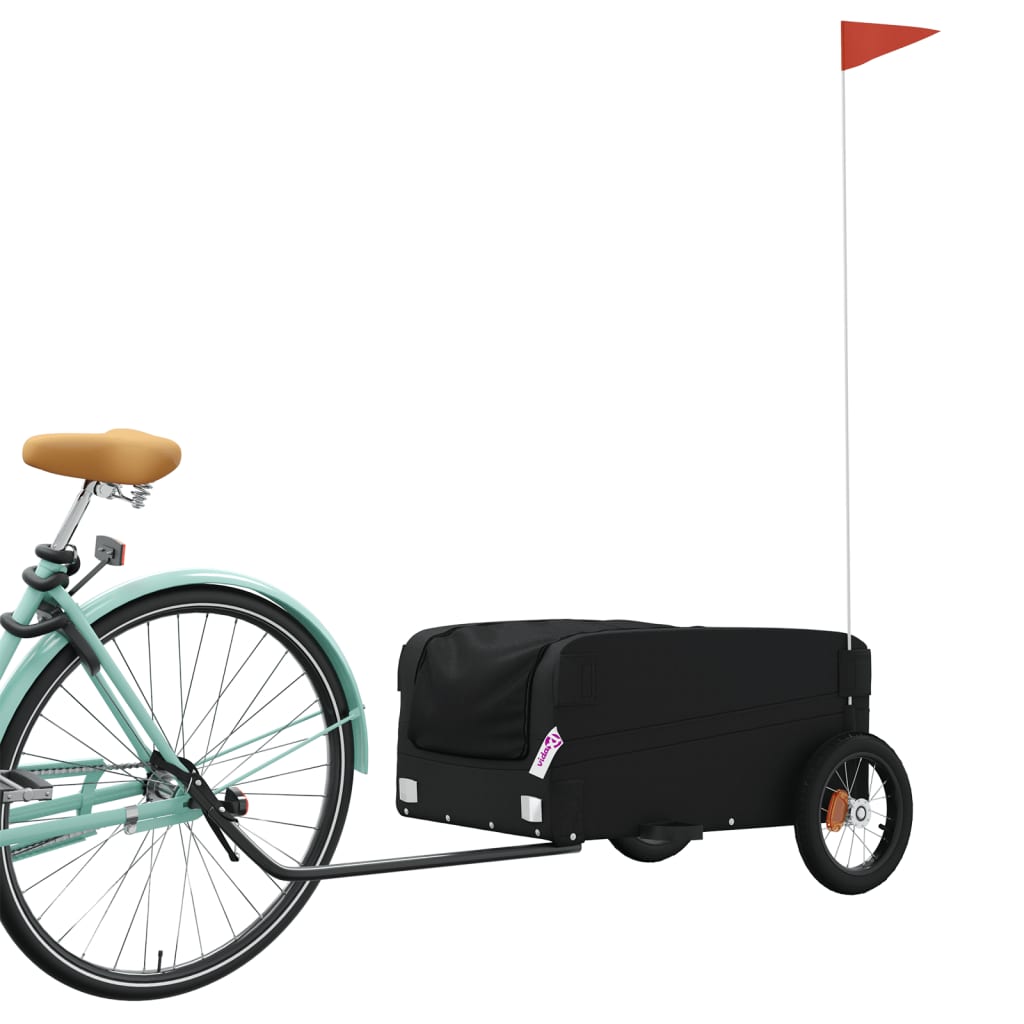 Fietstrailer 30 kg ijzer en