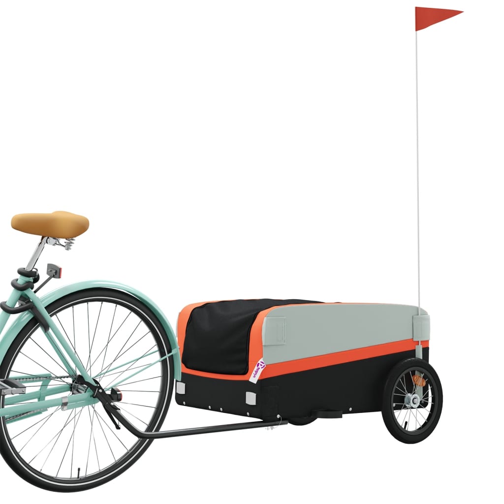 Fietstrailer 30 kg ijzer en