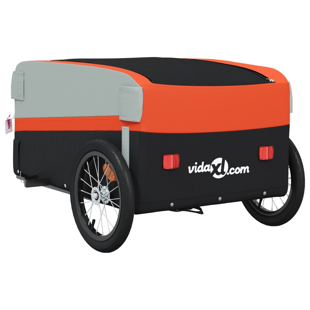 Fietstrailer 30 kg ijzer en