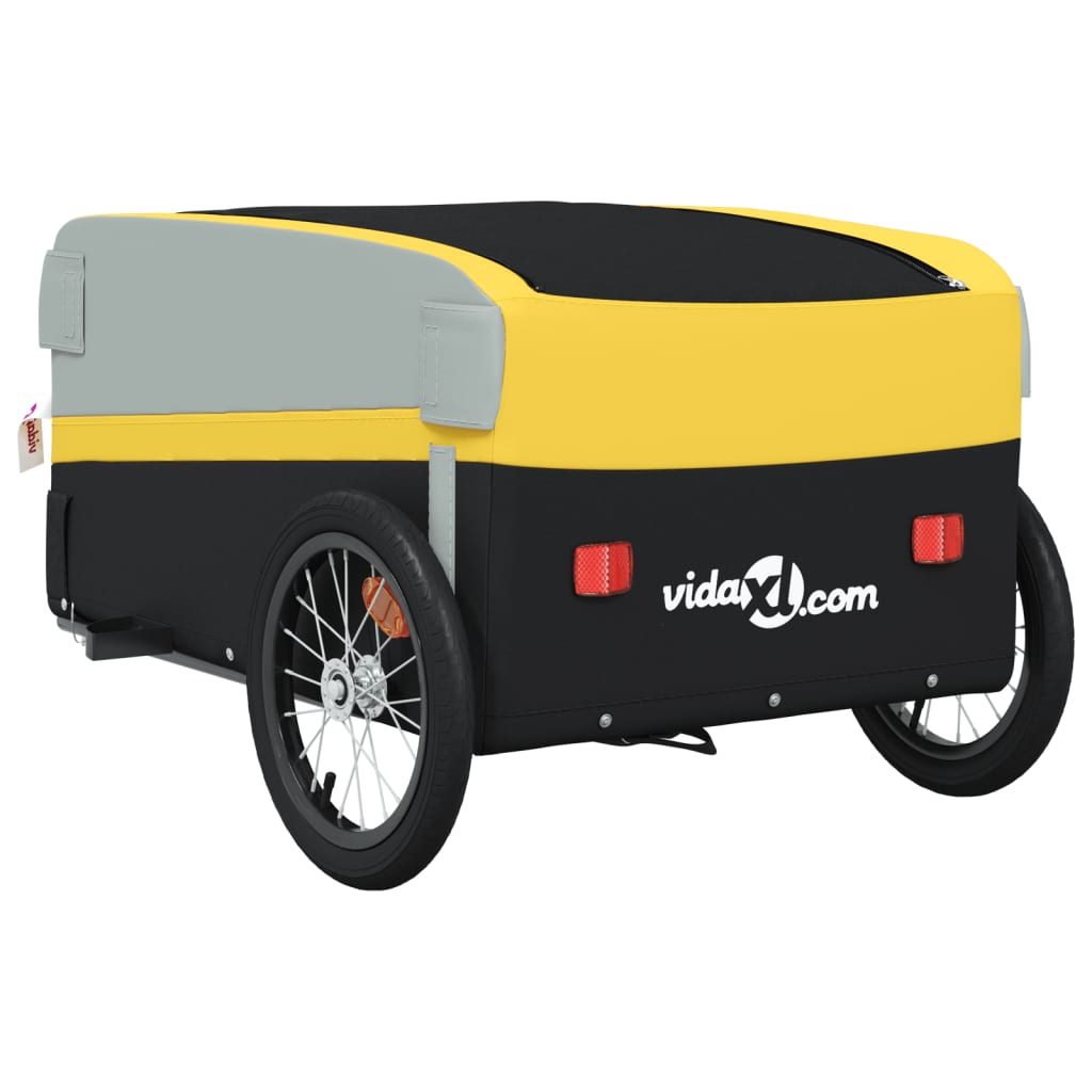 Fietstrailer 30 kg ijzer en