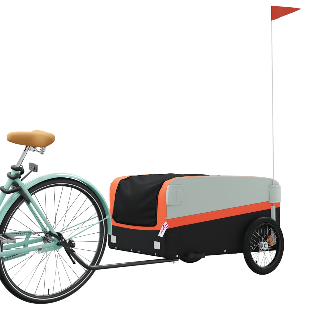 Fietstrailer 30 kg ijzer en