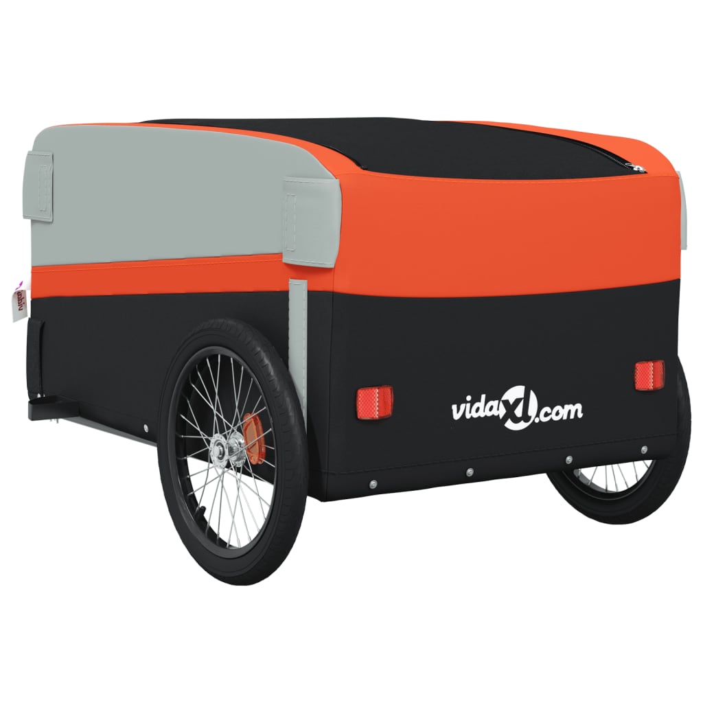 Fietstrailer 30 kg ijzer en