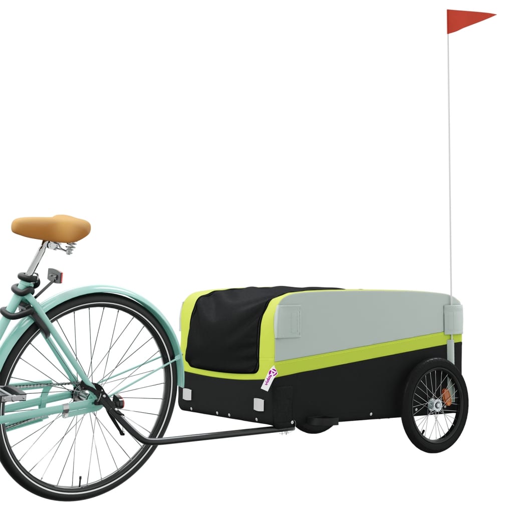 Fietstrailer 30 kg ijzer en