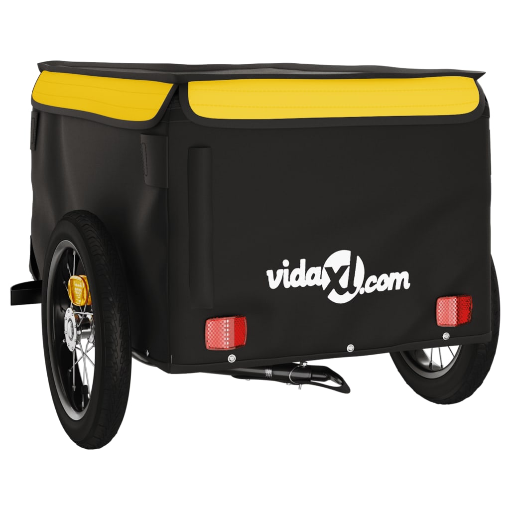 Fietstrailer 30 kg ijzer en