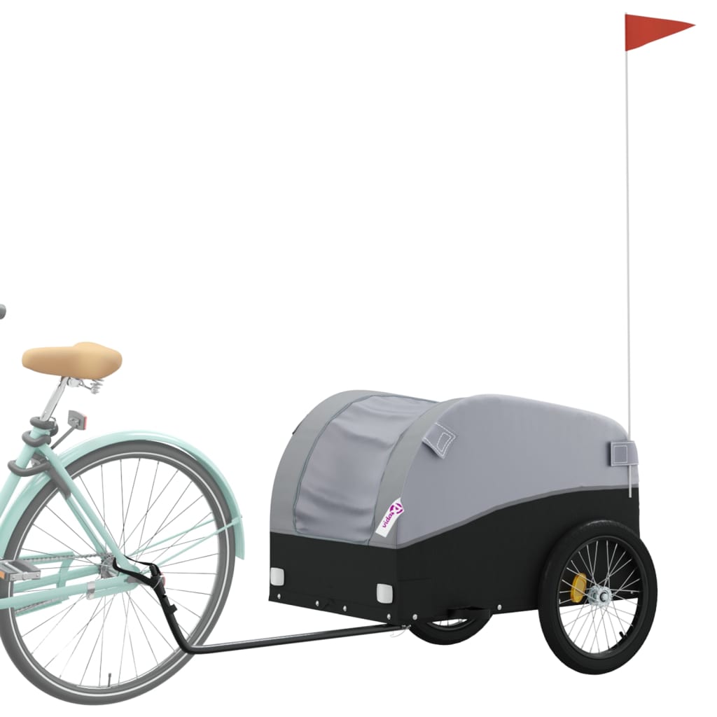 Fietstrailer 45 kg ijzer en