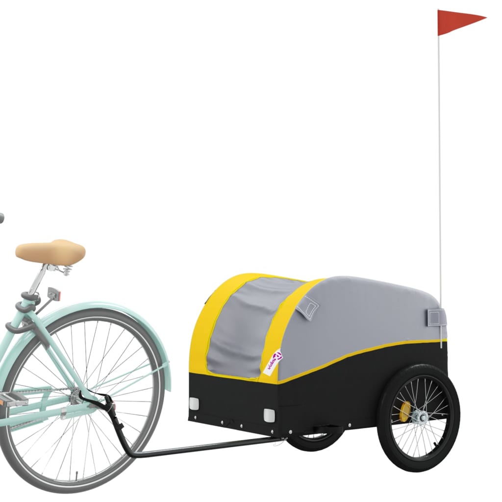 Fietstrailer 45 kg ijzer en