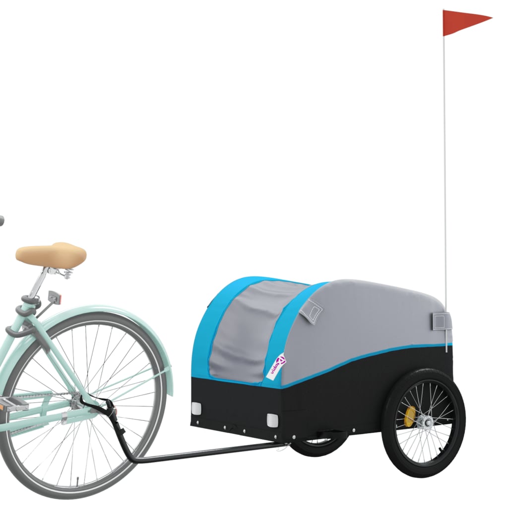 Fietstrailer 45 kg ijzer en