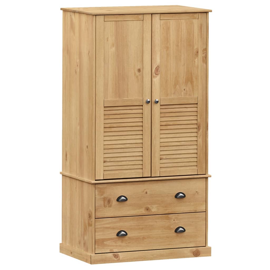 Armoire VIGO 90x55x176 cm en bois de pin massif