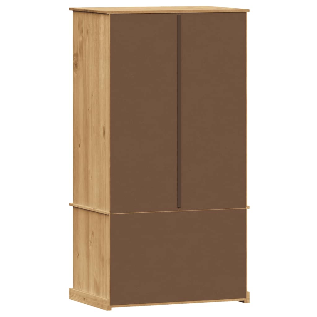 Armoire VIGO 90x55x176 cm en bois de pin massif