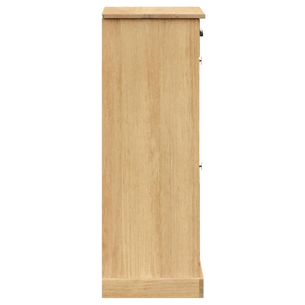 Schoenenkast VIGO 60x35x96 cm massief grenenhout