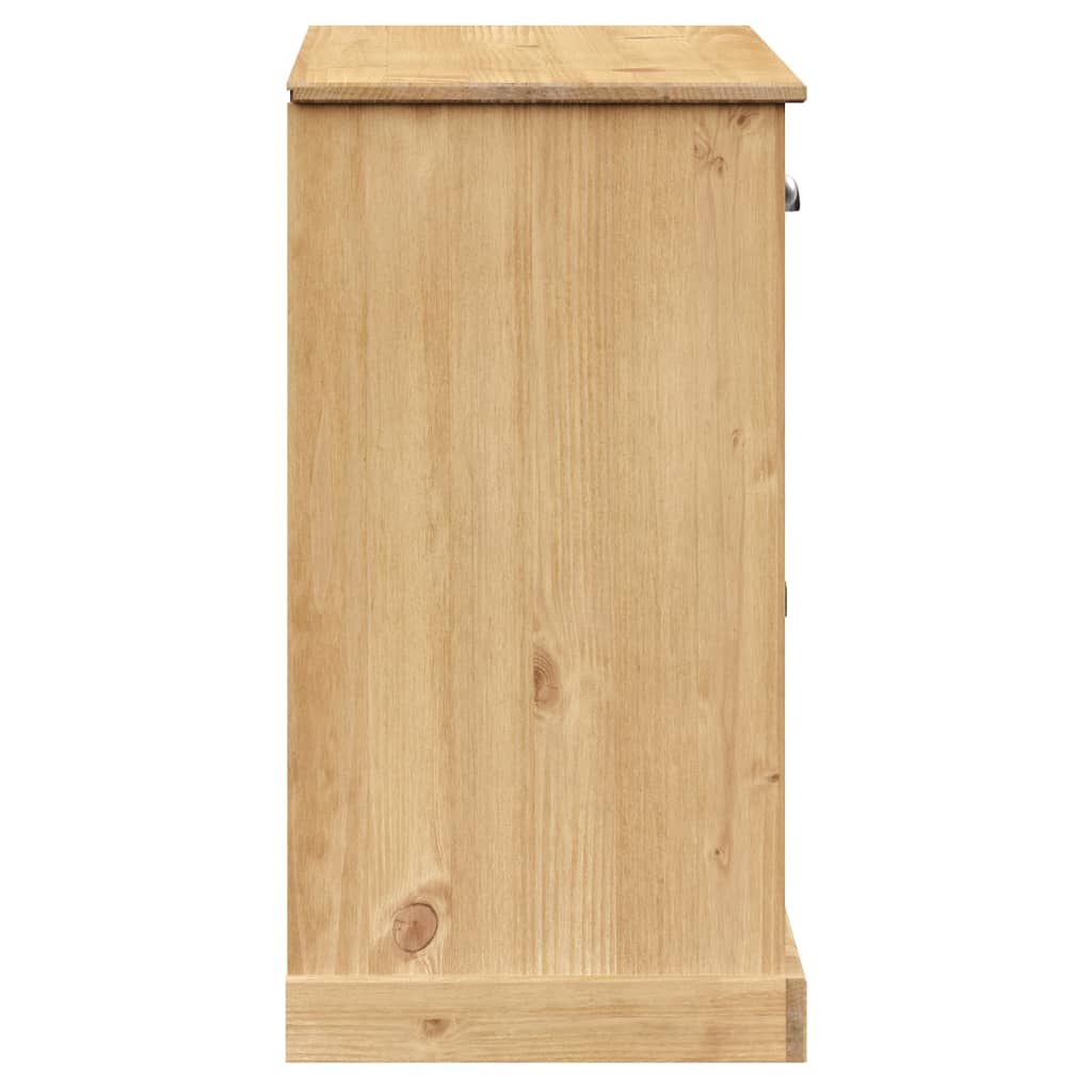 Buffet avec tiroirs VIGO 113x40x75 cm en bois de pin massif