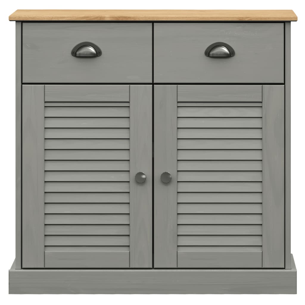 Dressoir met lades VIGO 78x40x75 cm massief grenenhout