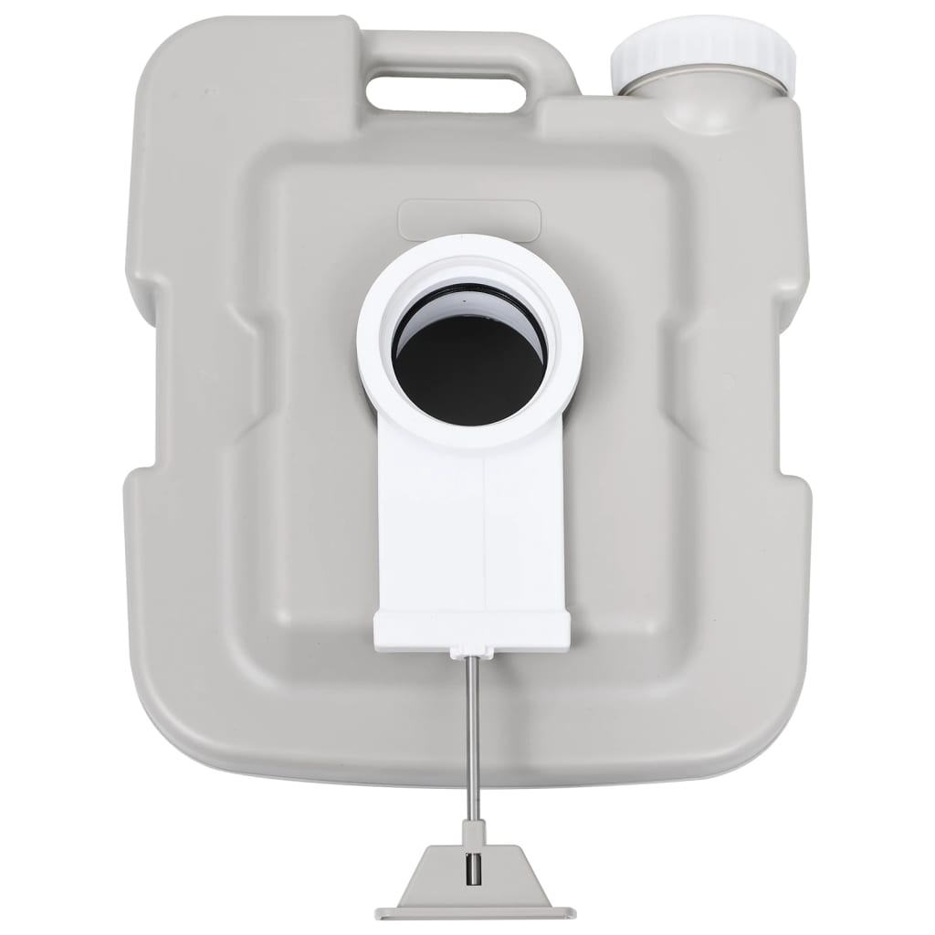 Campingtoilet en watertankset draagbaar