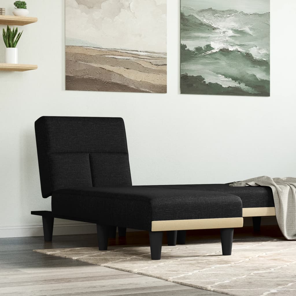 Chaise longue stof