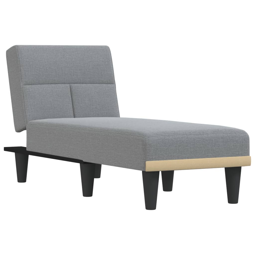 Chaise longue stof