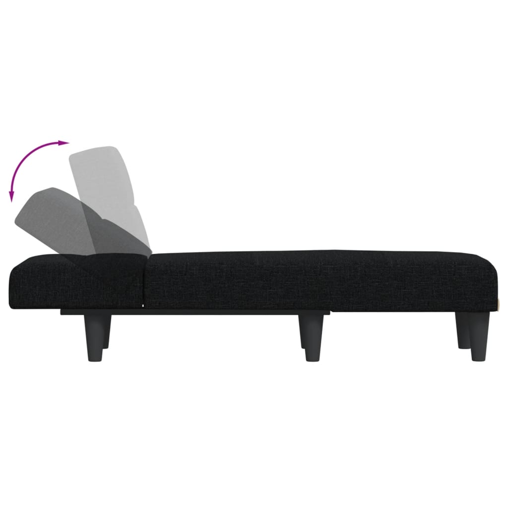 Chaise longue stof