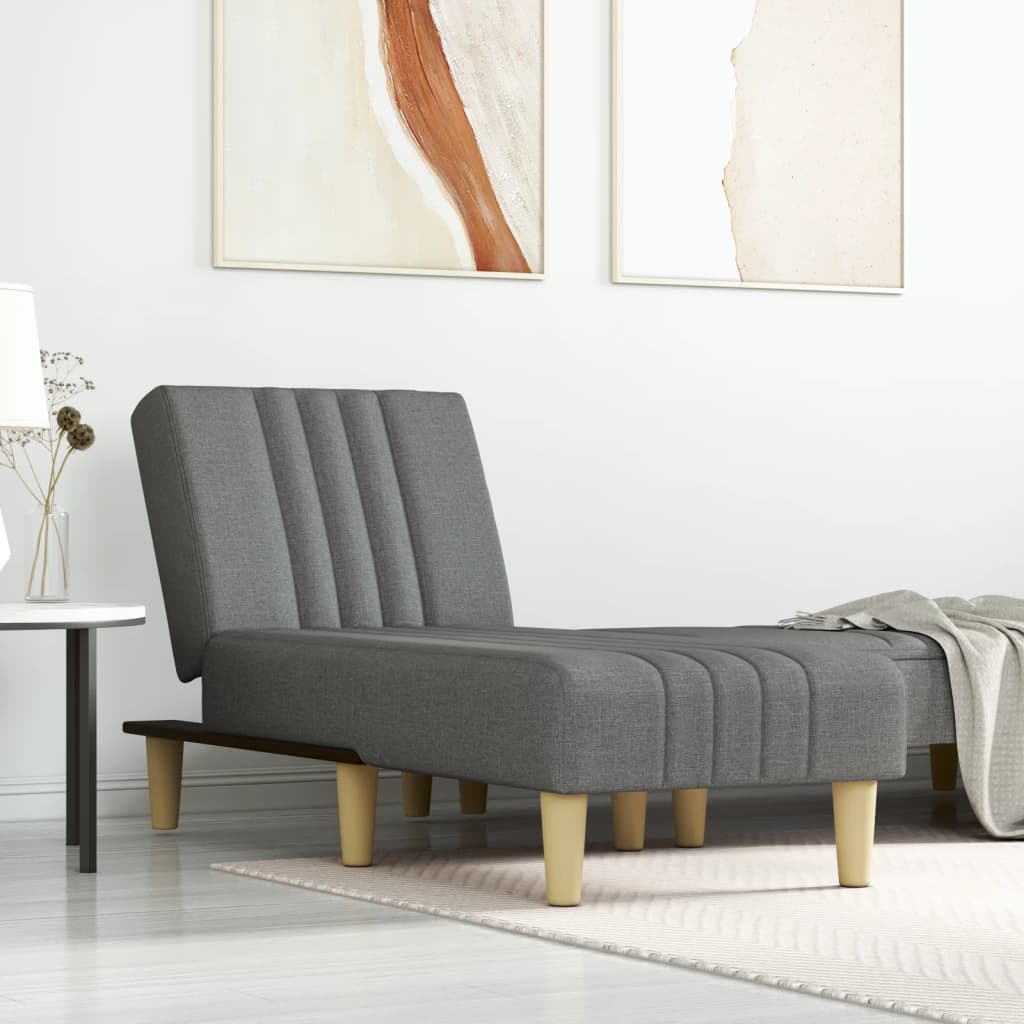 Chaise longue stof