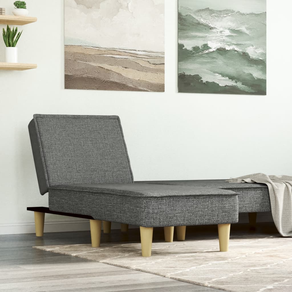 Chaise longue stof