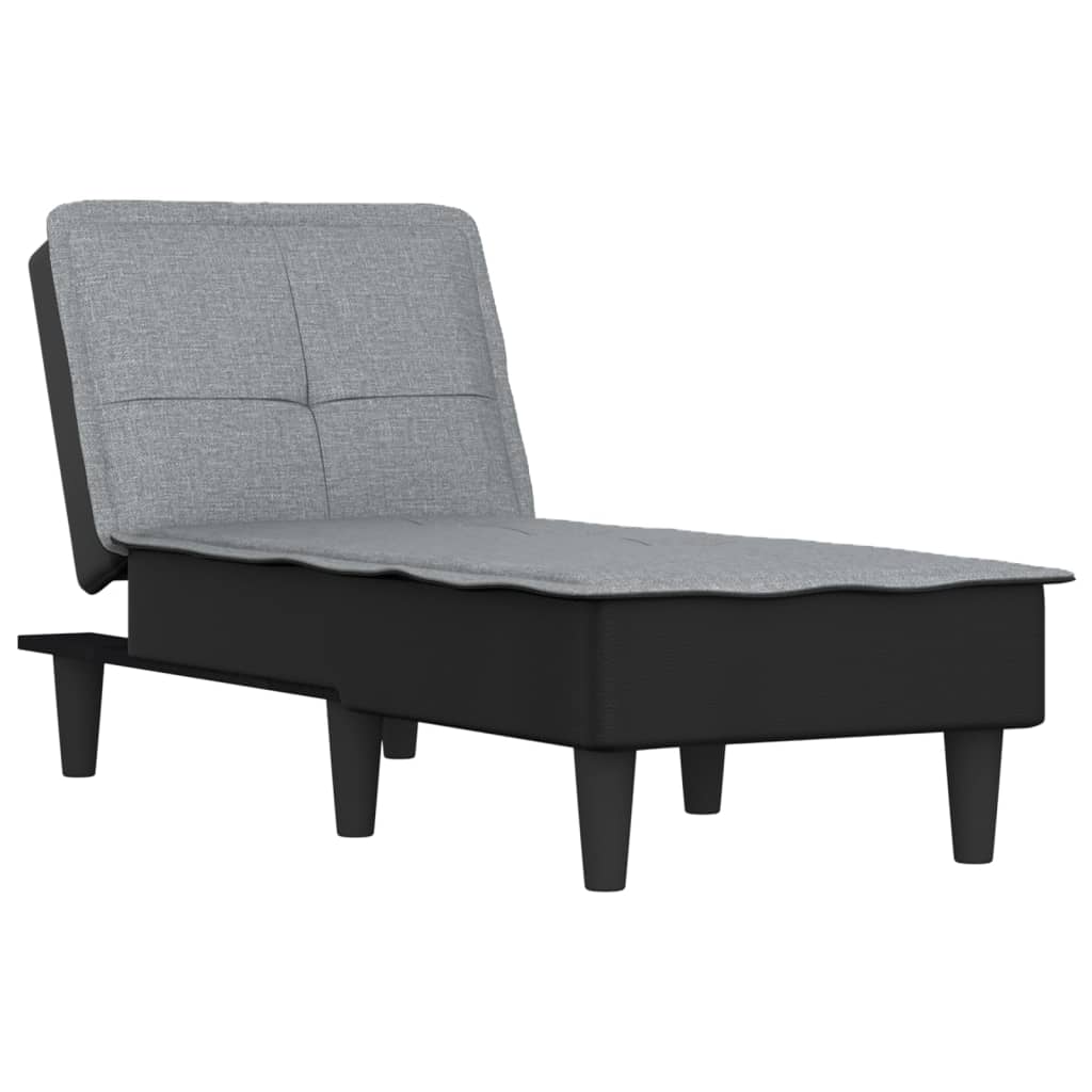 Chaise longue stof