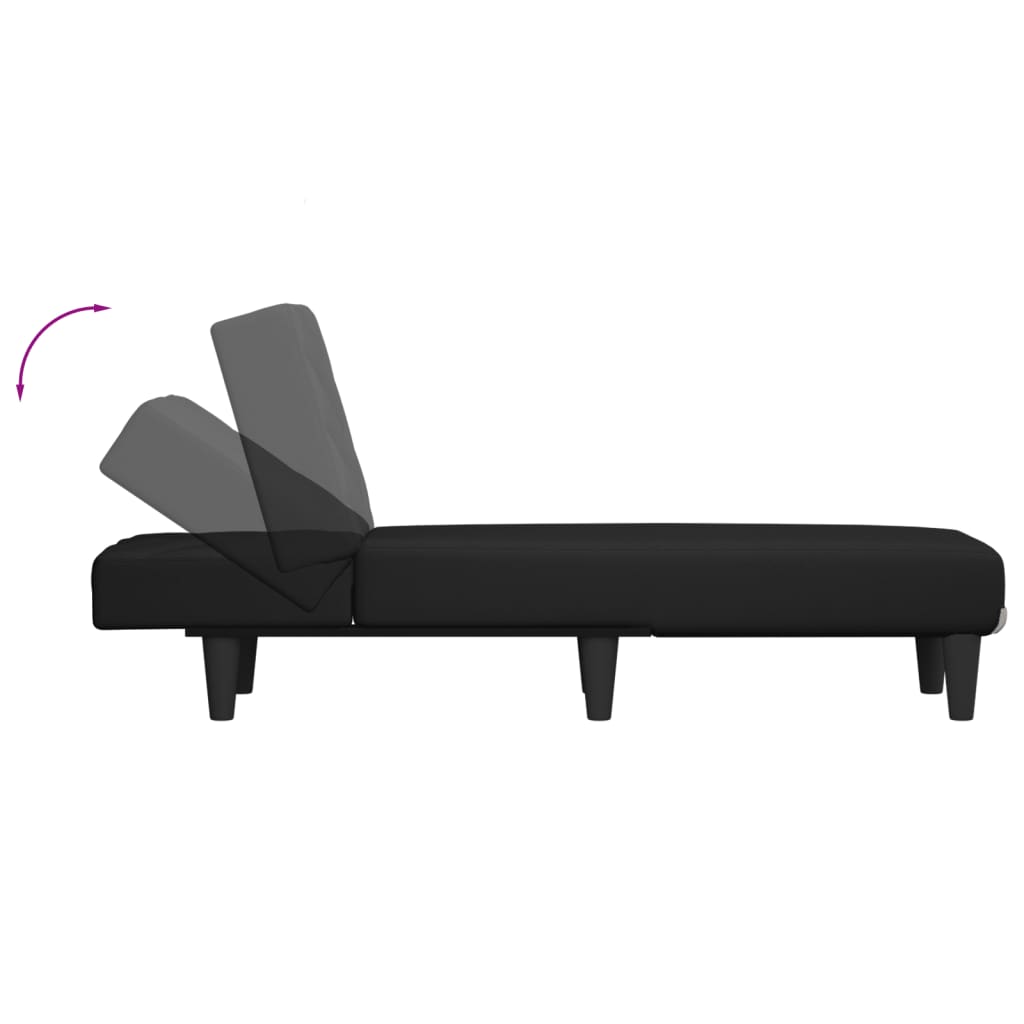 Chaise longue stof