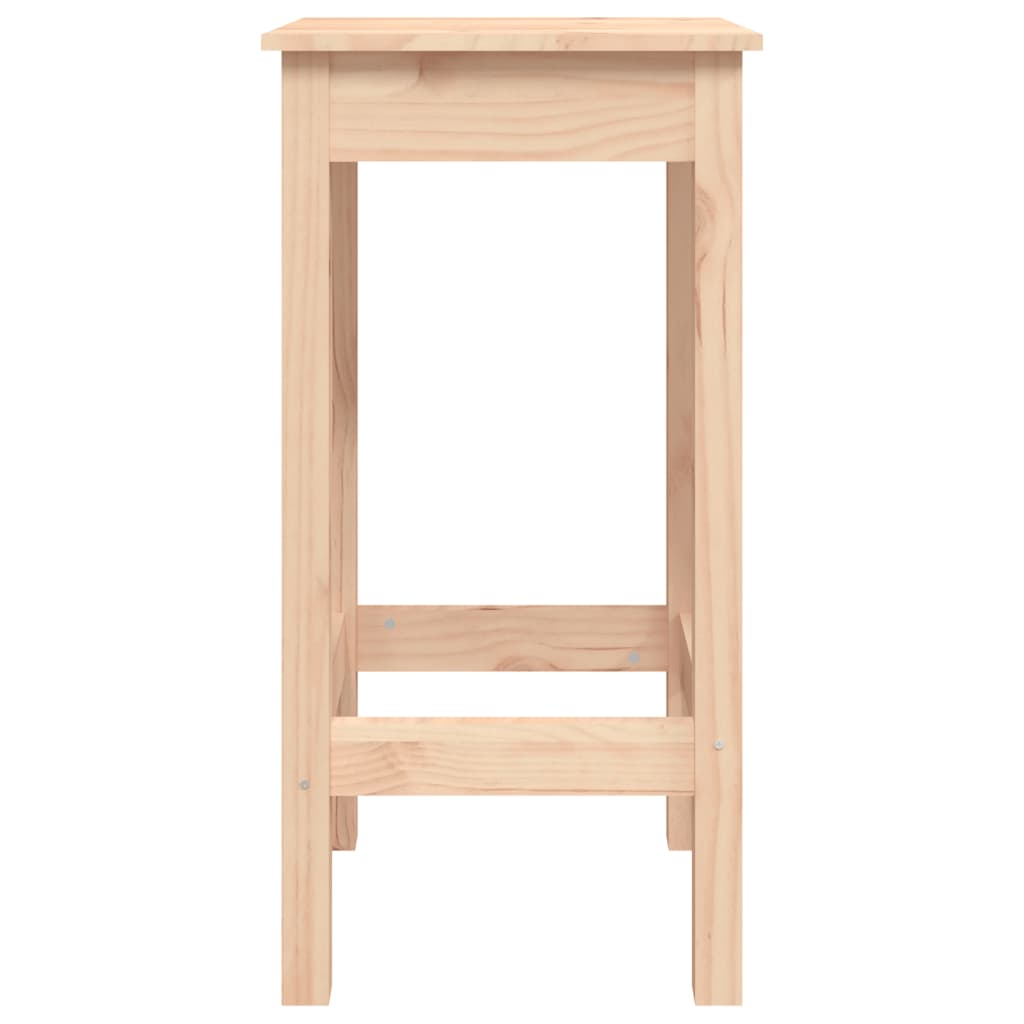 Tabourets de bar 2 pcs 40x41,5x112 cm bois de pin massif