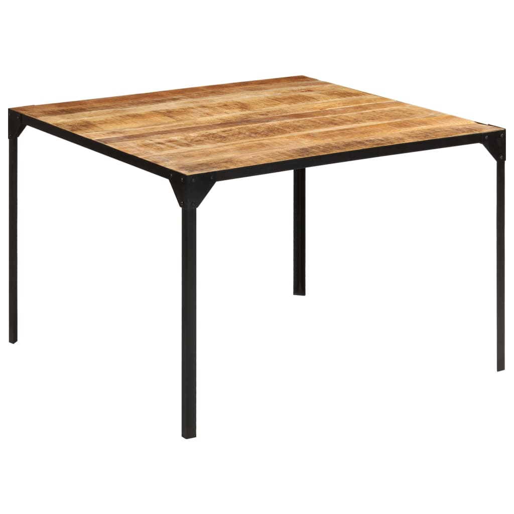 Eettafel 140x140x76 cm massief mangohout