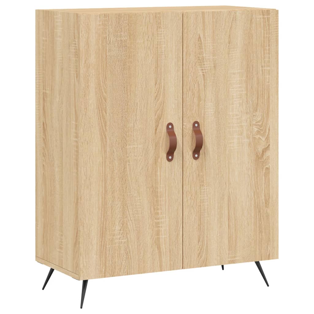 Buffet 69,5x34x90 cm en bois travaillé