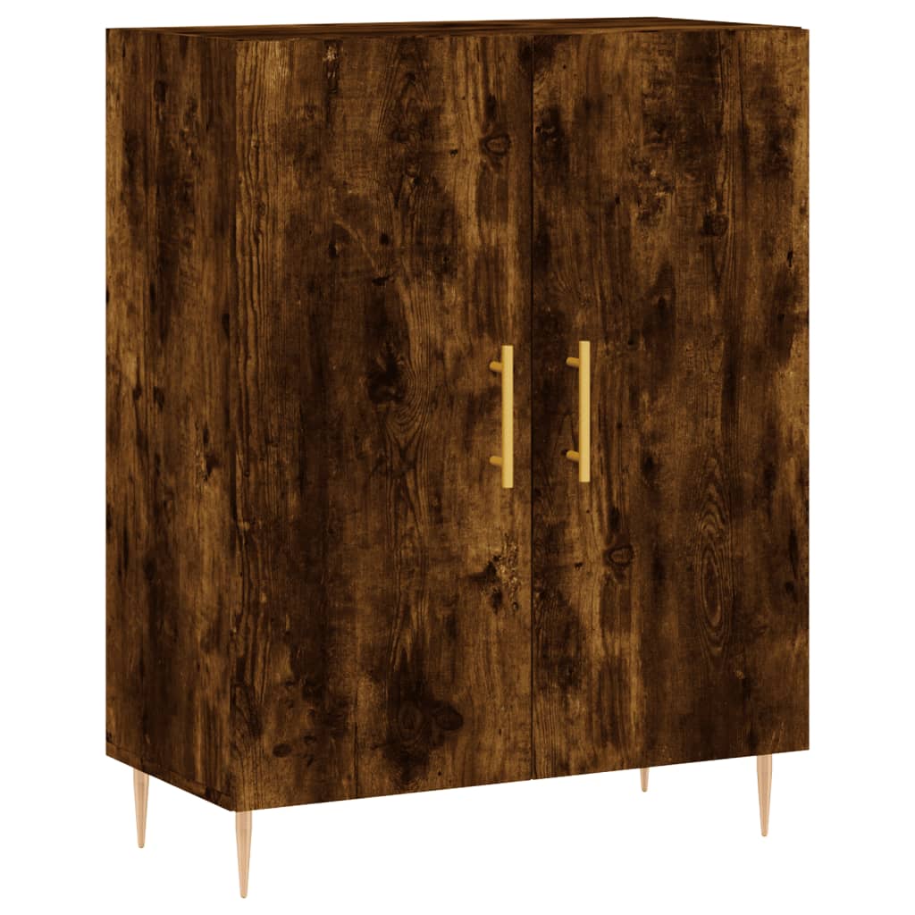 Buffet 69,5x34x90 cm en bois travaillé