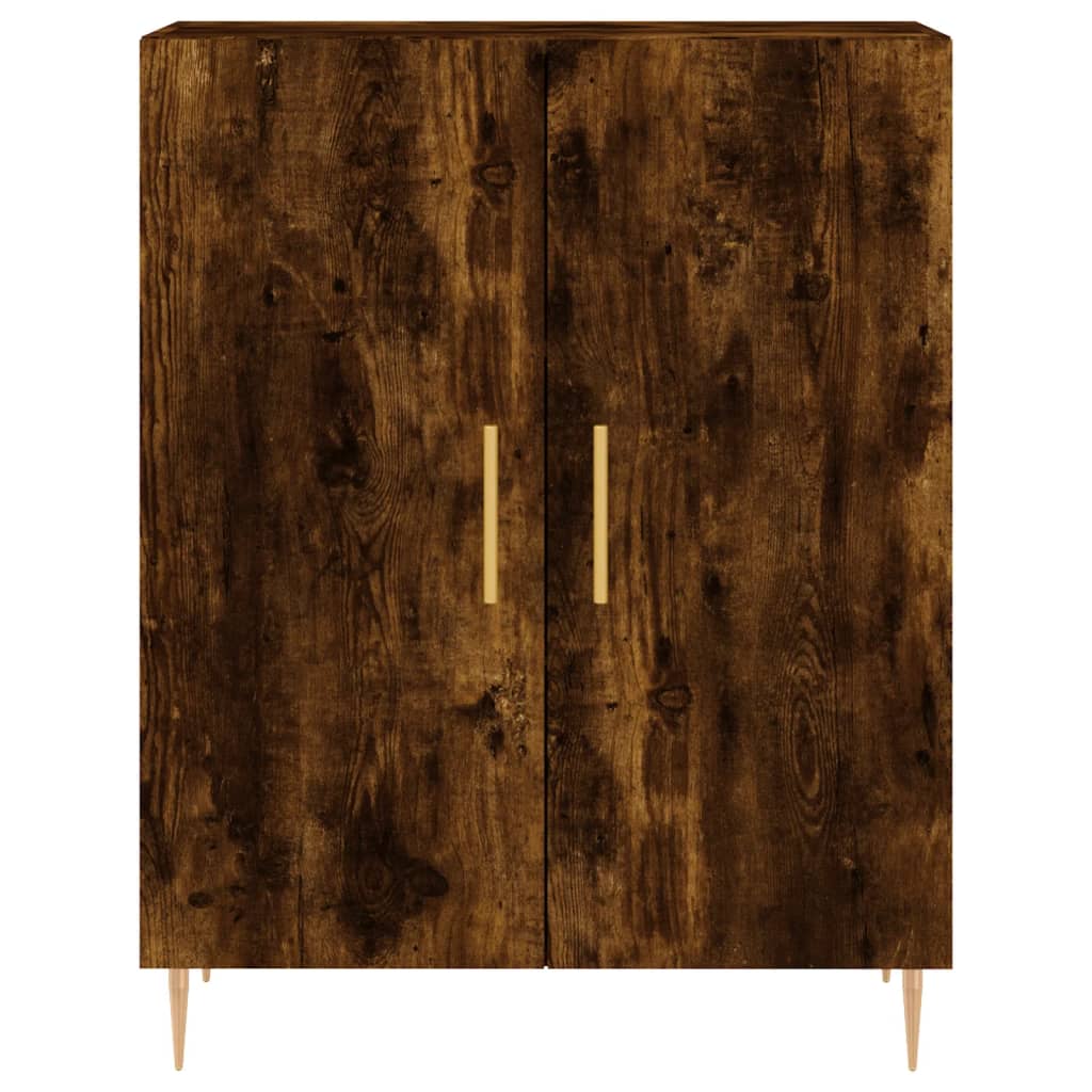 Buffet 69,5x34x90 cm en bois travaillé