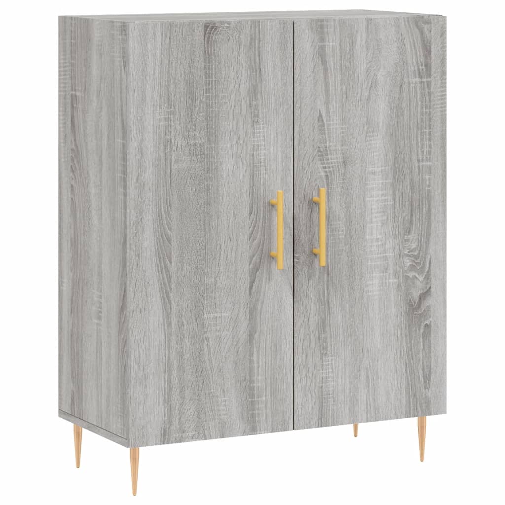 Buffet 69,5x34x90 cm en bois travaillé