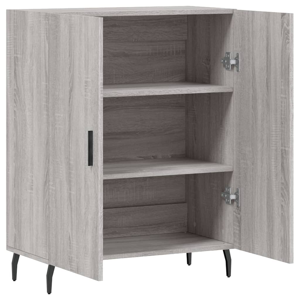 Dressoir 69,5x34x90 cm bewerkt hout eikenkleurig