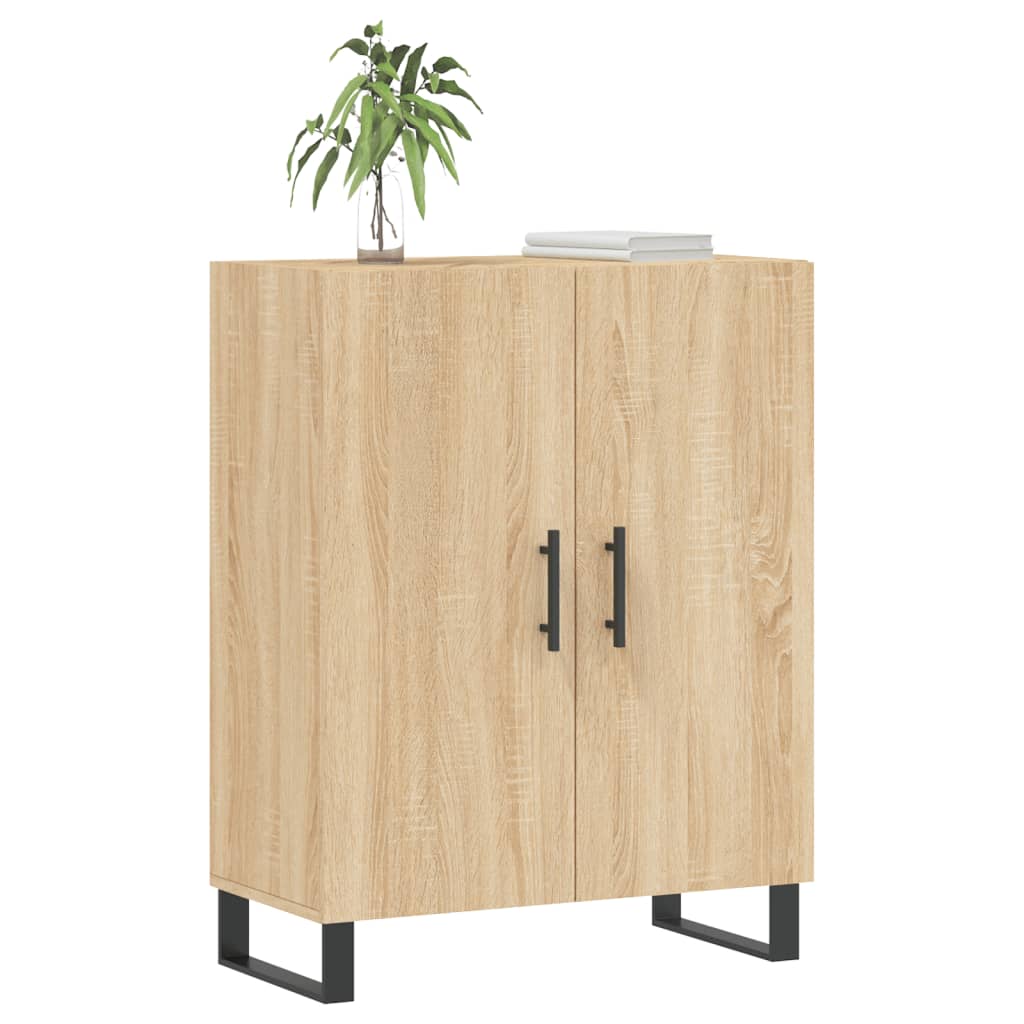 Buffet 69,5x34x90 cm en bois travaillé