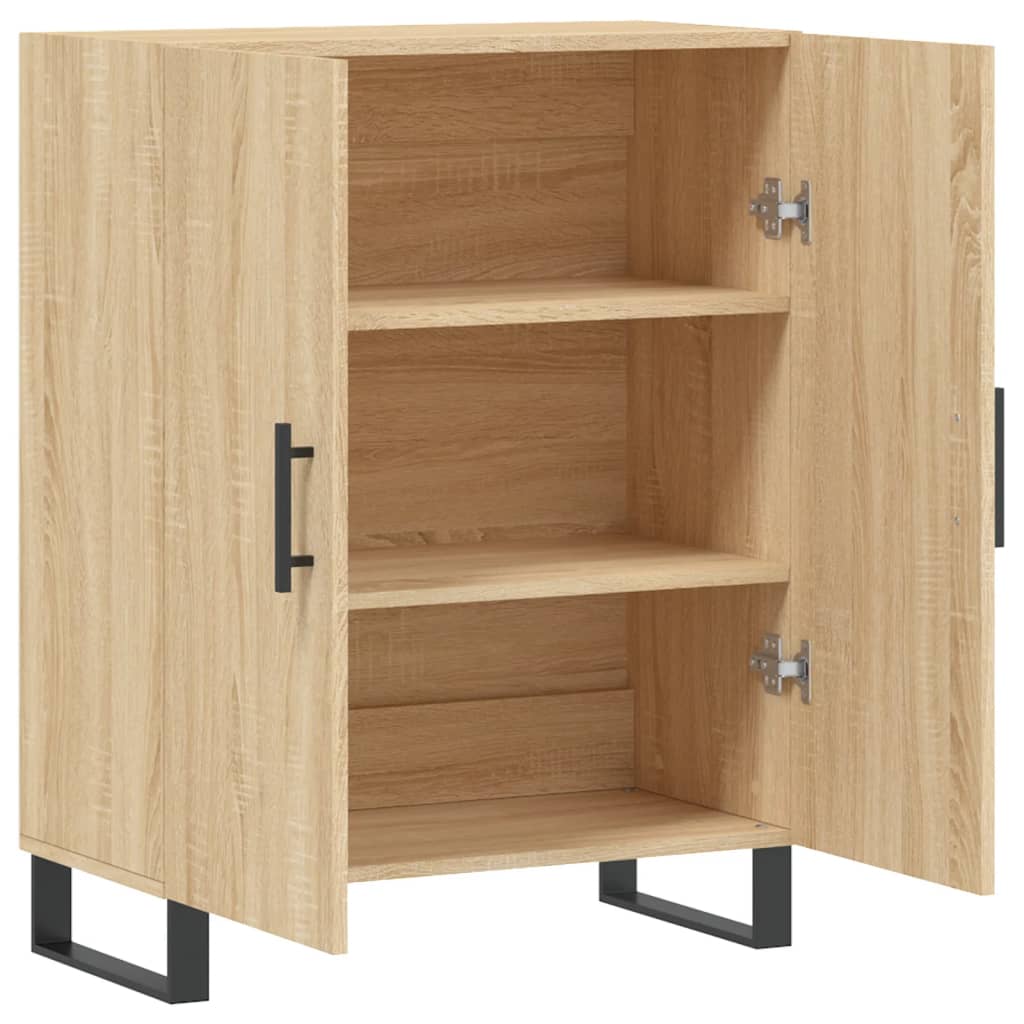 Dressoir 69,5x34x90 cm bewerkt hout