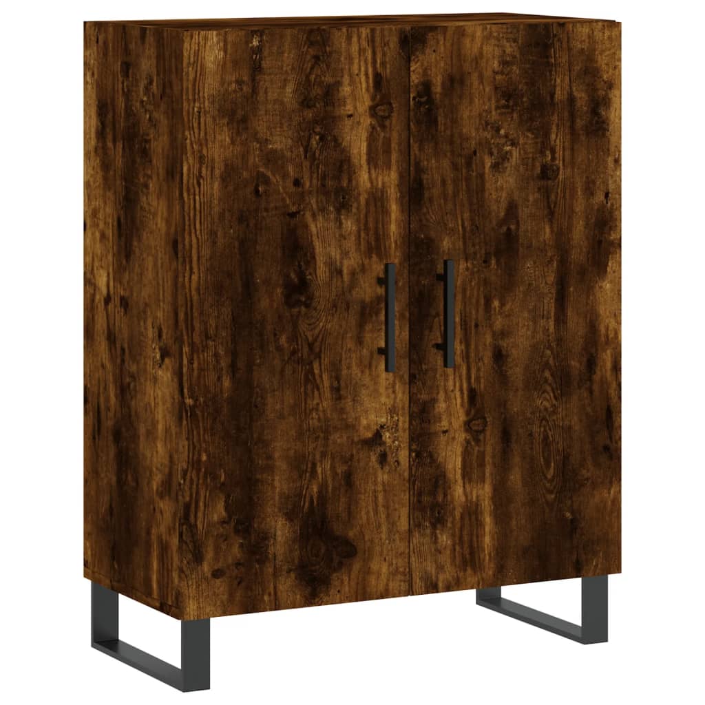 Buffet 69,5x34x90 cm en bois travaillé