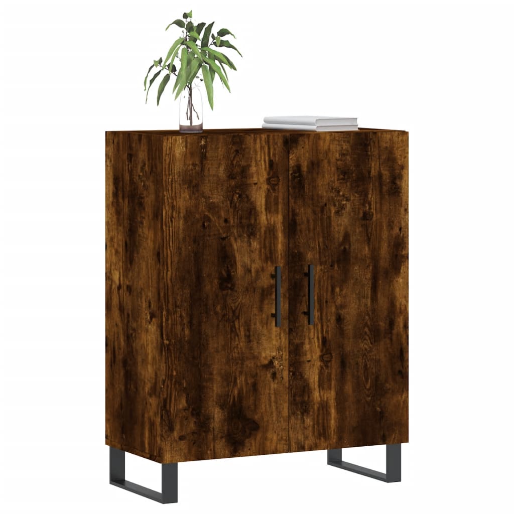 Buffet 69,5x34x90 cm en bois travaillé