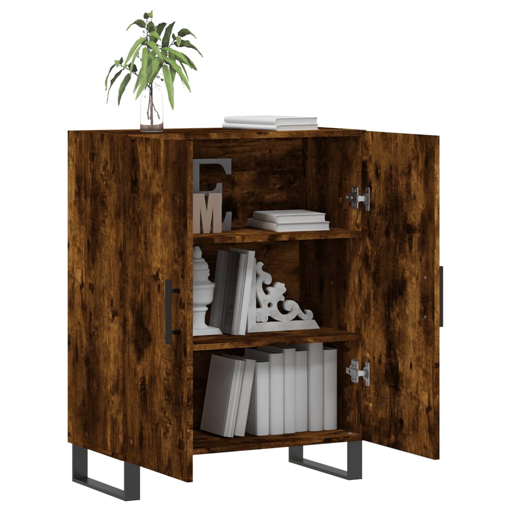 Buffet 69,5x34x90 cm en bois travaillé