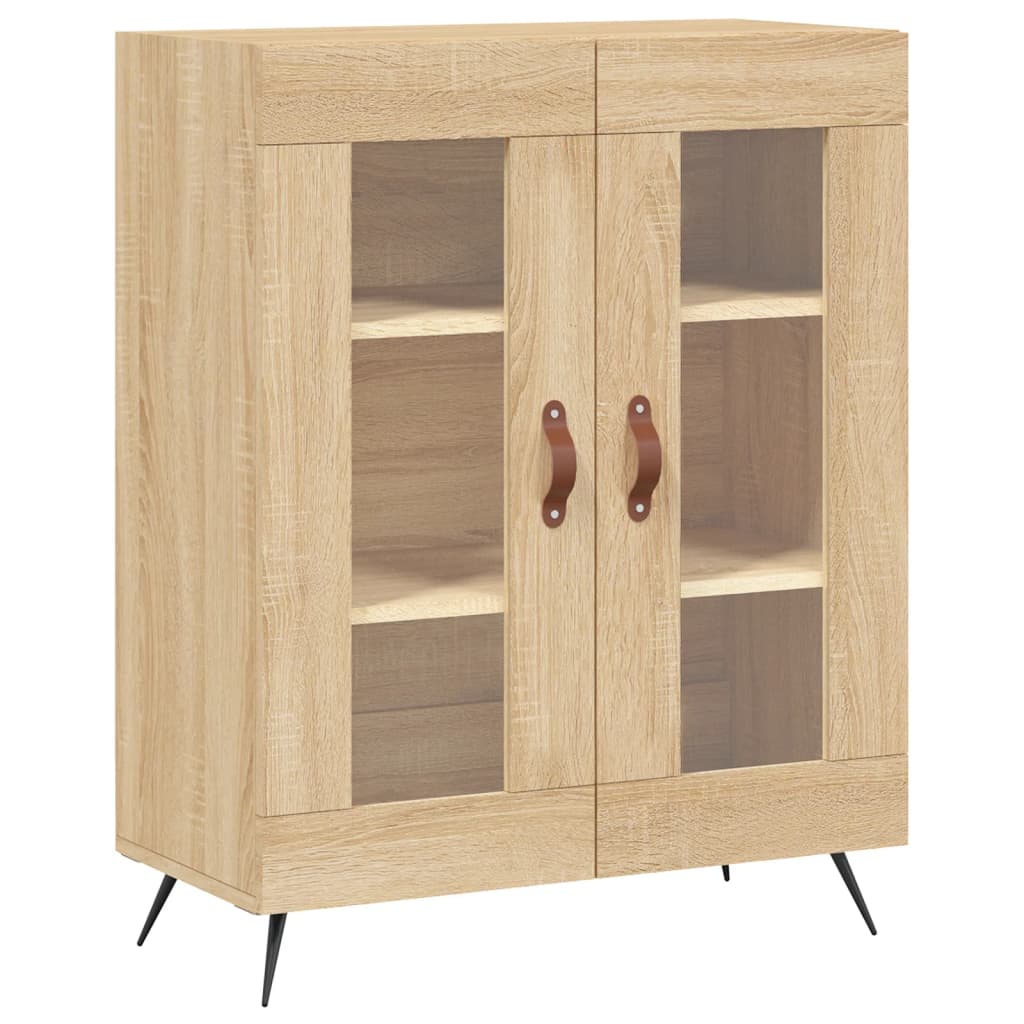 Buffet 69,5x34x90 cm en bois travaillé