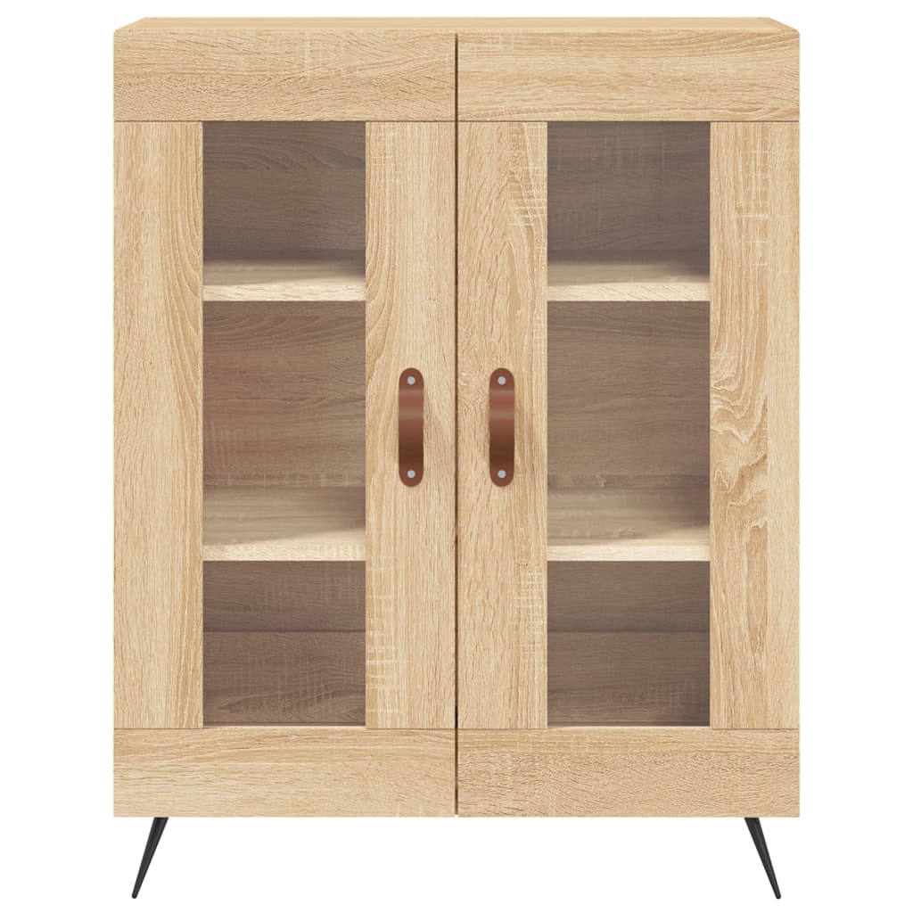 Buffet 69,5x34x90 cm en bois travaillé