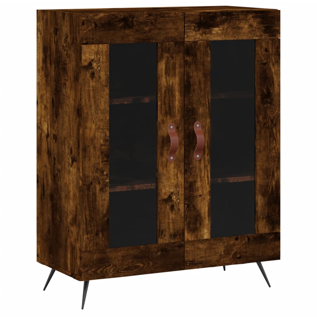 Buffet 69,5x34x90 cm en bois travaillé